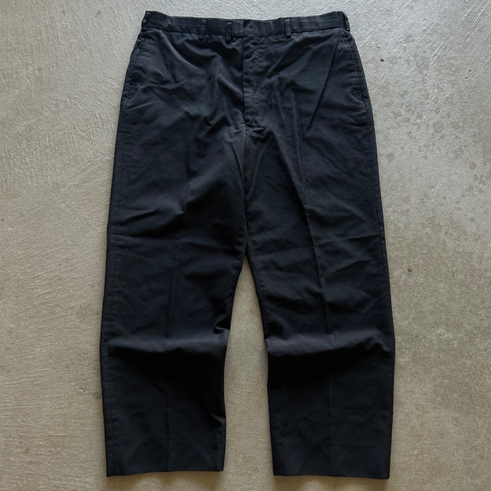 Vintage‎ 60s US Navy Pants Size 38R Navy Blue Class 15 Tropical Trousers Uniform